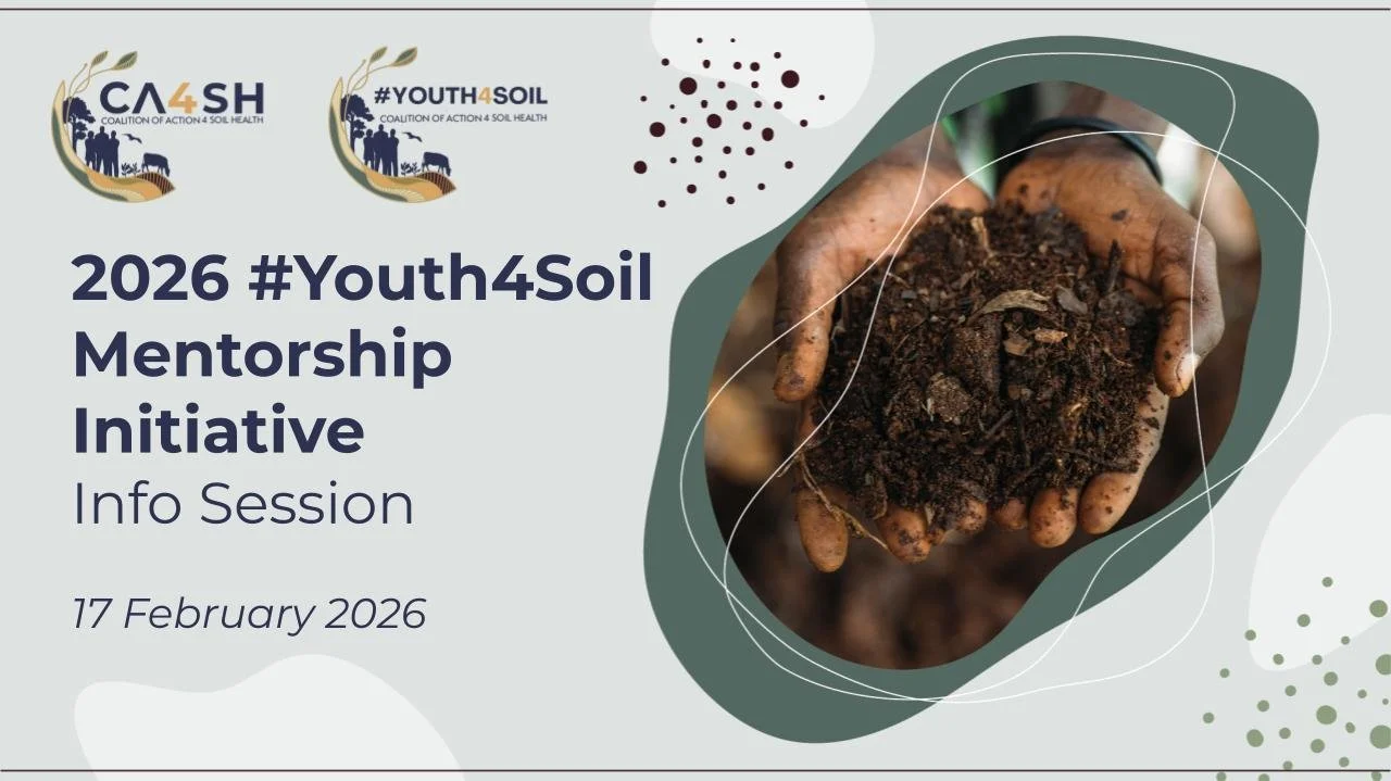 Call for Applications for the 2026 #Youth4Soil Mentorship